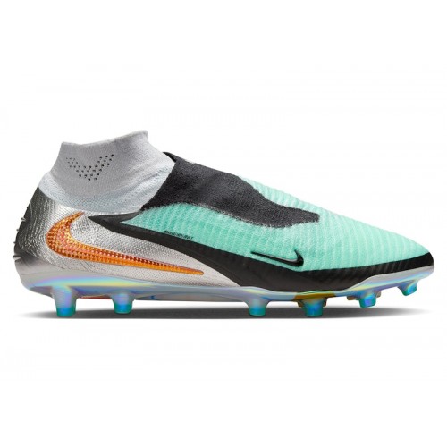 Nike Phantom 6 High Elite AG Chrome Black - мужская сетка размеров