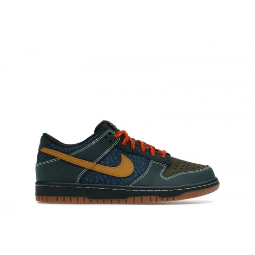 Nike Dunk Low Seaweed Ochre Khaki (GS) - подростковая сетка размеров