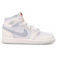 Детские Jordan 1 Retro High OG Sail University Red (PS)