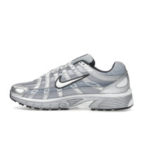 Nike P-6000 Metallic Silver Summit White-Wolf Grey