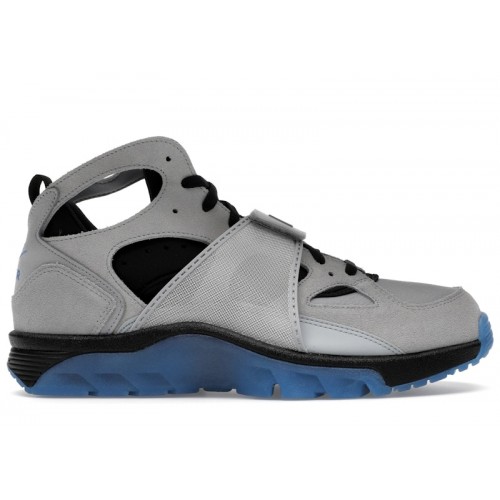 Nike Air Trainer Huarache Wolf Grey Star Blue - мужская сетка размеров