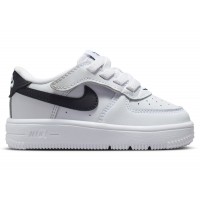 Кроссовки для малыша Nike Force 1 Low EasyOn White Black (2025) (TD)
