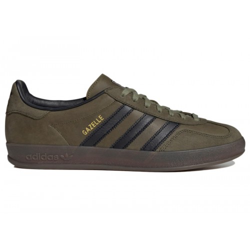 adidas Gazelle Indoor Focus Olive - мужская сетка размеров