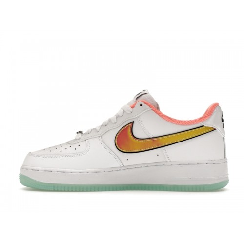 Nike Air Force 1 Low NY vs. NY White Crimson Pulse - мужская сетка размеров