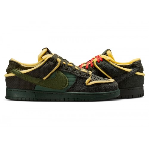 Кроссы Nike Dunk Low Cactus Plant Flea Market Swamp Sponge Sequoia - мужская сетка размеров