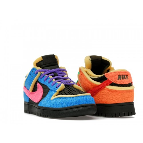 Cactus Plant Flea Market x Nike Dunk Low Swamp Sponge Pack - Photo Blue - мужская сетка размеров