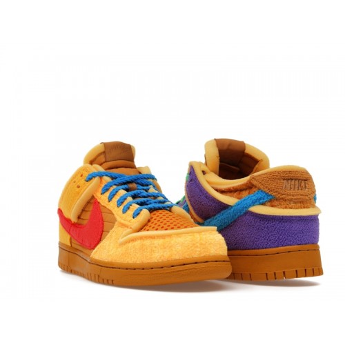 Cactus Plant Flea Market x Nike Dunk Low Swamp Sponge Pack - Psychic Purple - мужская сетка размеров
