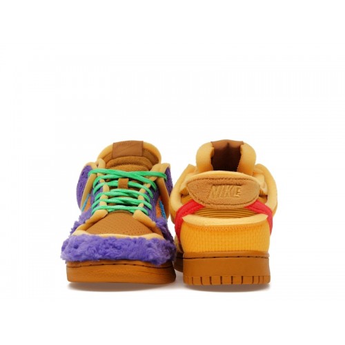 Cactus Plant Flea Market x Nike Dunk Low Swamp Sponge Pack - Psychic Purple - мужская сетка размеров