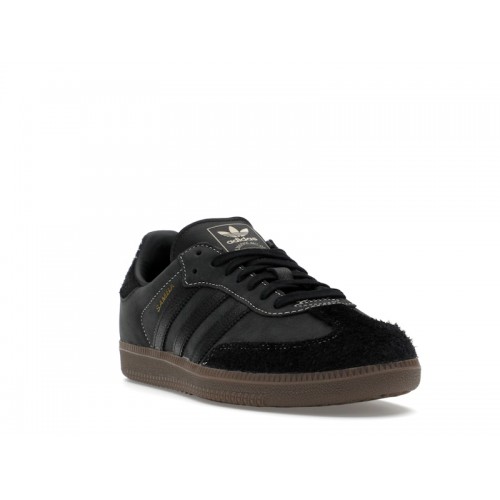 Кроссы adidas Samba OG Core Black Crystal Sand (W) - женская сетка размеров