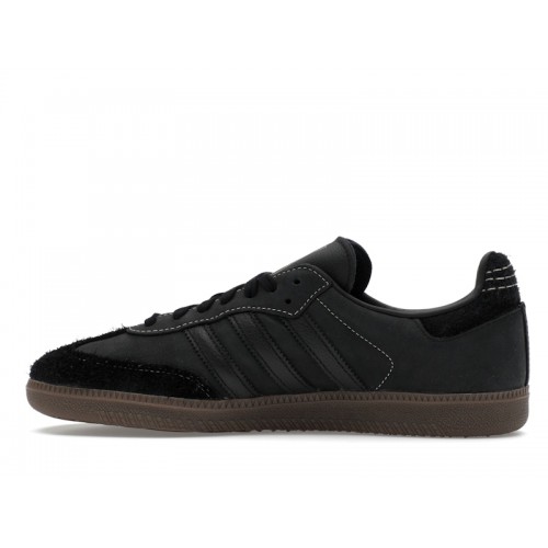 Кроссы adidas Samba OG Core Black Crystal Sand (W) - женская сетка размеров