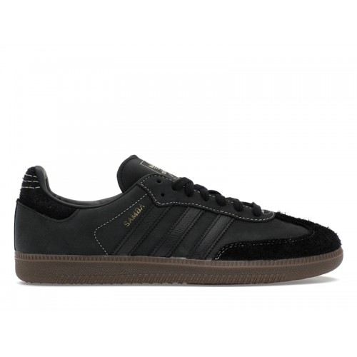 Кроссы adidas Samba OG Core Black Crystal Sand (W) - женская сетка размеров