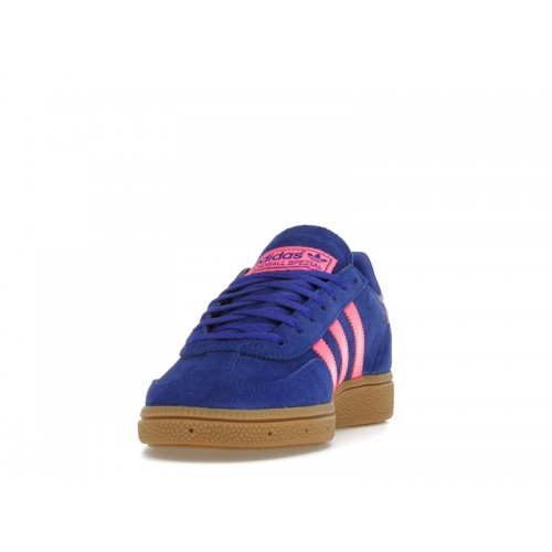 Кроссы adidas Handball Spezial Lucid Blue Lucid Pink (W) - женская сетка размеров