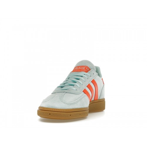 Кроссы adidas Handball Spezial Semi Flash Aqua (W) - женская сетка размеров