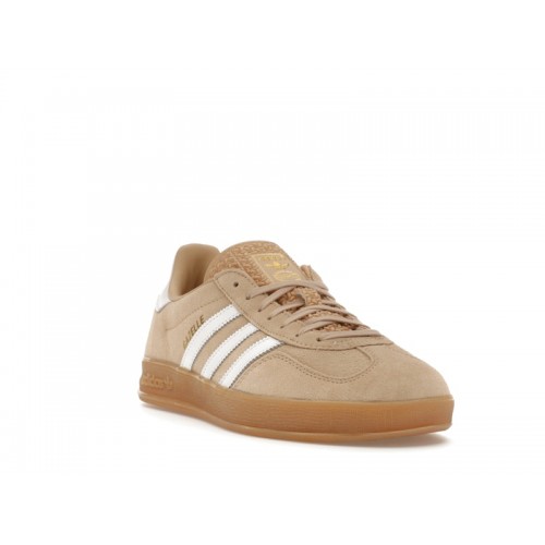 Кроссы adidas Gazelle Indoor Magic Beige (W) - женская сетка размеров