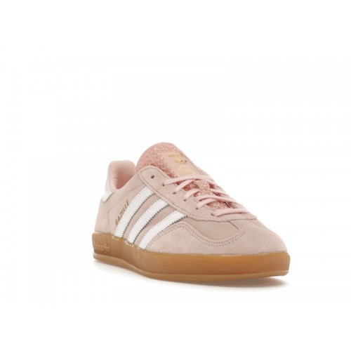 Кроссы adidas Gazelle Indoor Sandy Pink (W) - женская сетка размеров