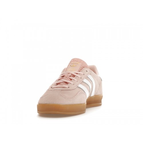 Кроссы adidas Gazelle Indoor Sandy Pink (W) - женская сетка размеров