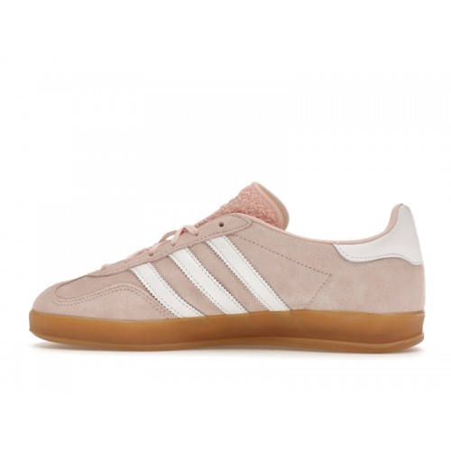 Кроссы adidas Gazelle Indoor Sandy Pink (W) - женская сетка размеров