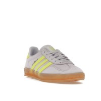 Женские кроссовки adidas Gazelle Indoor Silver Dawn Solar Yellow (W)