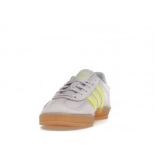 Женские кроссовки adidas Gazelle Indoor Silver Dawn Solar Yellow (W)