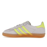 Женские кроссовки adidas Gazelle Indoor Silver Dawn Solar Yellow (W)