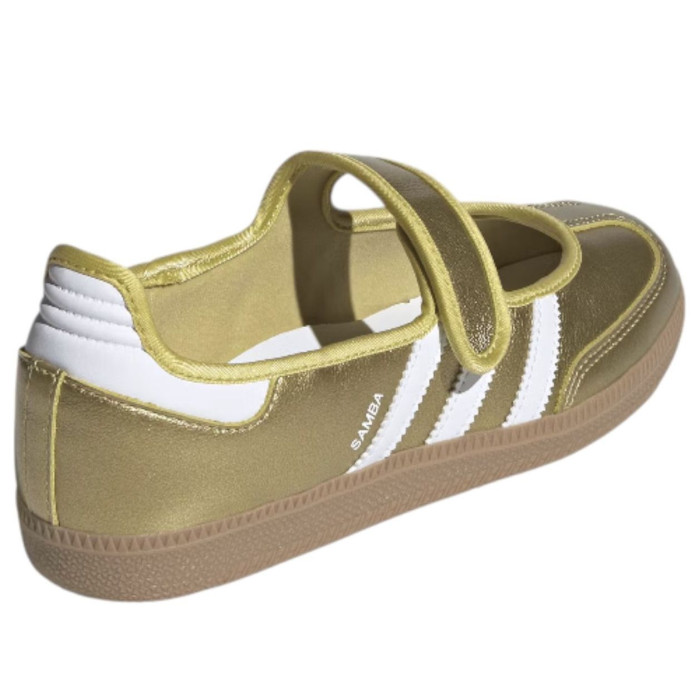 adidas Wmns Samba Jane Gold Metallic White - женская сетка размеров adidas Wmns Samba Jane Gold Metallic White - женская сетка размеров
