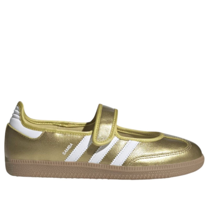 adidas Wmns Samba Jane Gold Metallic White - женская сетка размеров adidas Wmns Samba Jane Gold Metallic White - женская сетка размеров