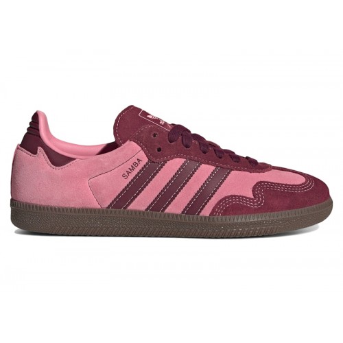 adidas Samba OG Pink Spark Shadow Red (W) - женская сетка размеров