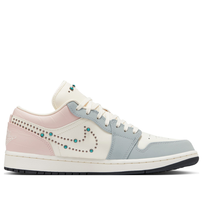 Air Jordan 1 Low Gem Studded Swoosh - мужская сетка размеров Air Jordan 1 Low Gem Studded Swoosh - мужская сетка размеров