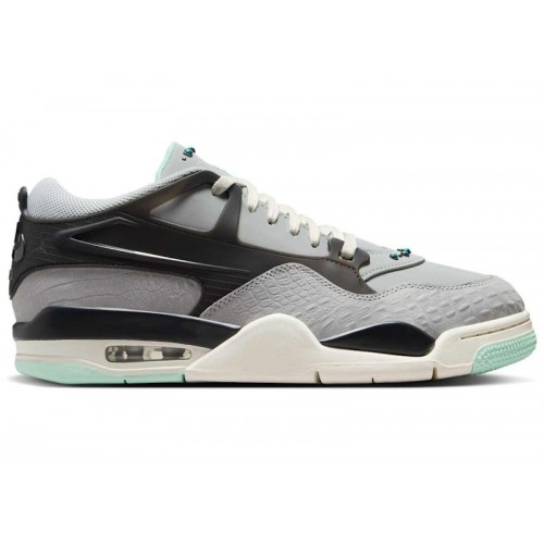 Кроссы Jordan 4 RM Turquoise (W) - женская сетка размеров