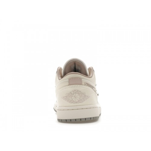 Wmns Air Jordan 1 Low Sail Soft Pearl Sequins - женская сетка размеров