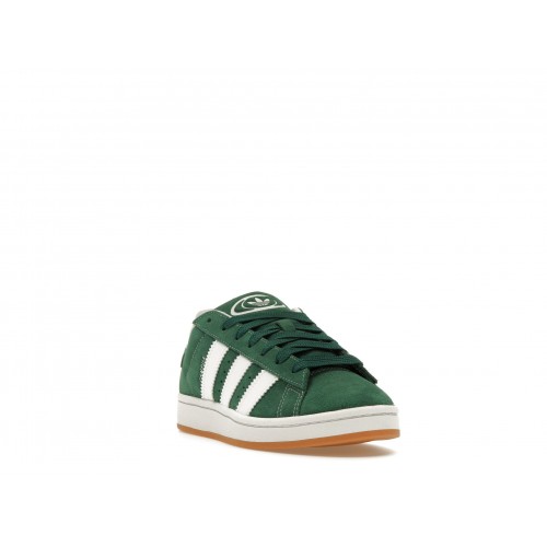 Кроссы adidas Campus 00s Dark Green White (Kids) - подростковая сетка размеров