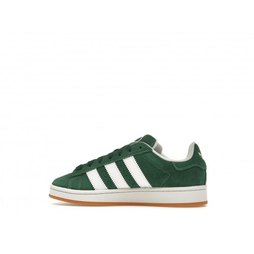 Кроссы adidas Campus 00s Dark Green White (Kids) - подростковая сетка размеров