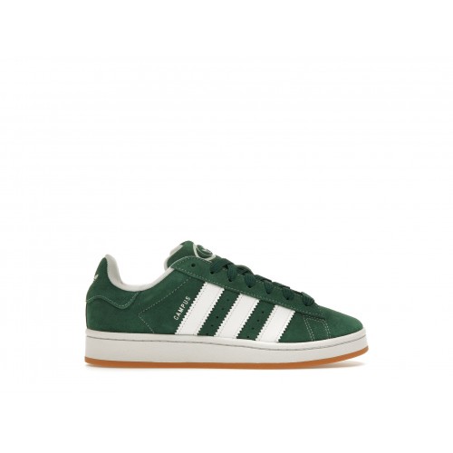 Кроссы adidas Campus 00s Dark Green White (Kids) - подростковая сетка размеров