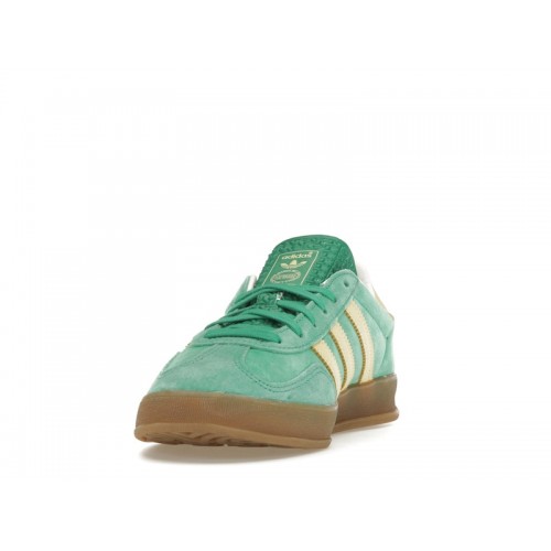 Кроссы adidas Gazelle Indoor Semi Court Green - мужская сетка размеров