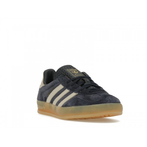 Кроссы adidas Gazelle Indoor Legend Ink Wonder Beige - мужская сетка размеров