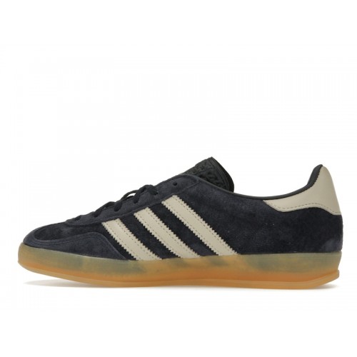 Кроссы adidas Gazelle Indoor Legend Ink Wonder Beige - мужская сетка размеров