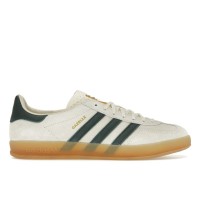 Кроссовки adidas Gazelle Indoor Cream White Collegiate Green Gum