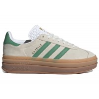 Женские кроссовки adidas Gazelle Bold Off White Preloved Green (W)