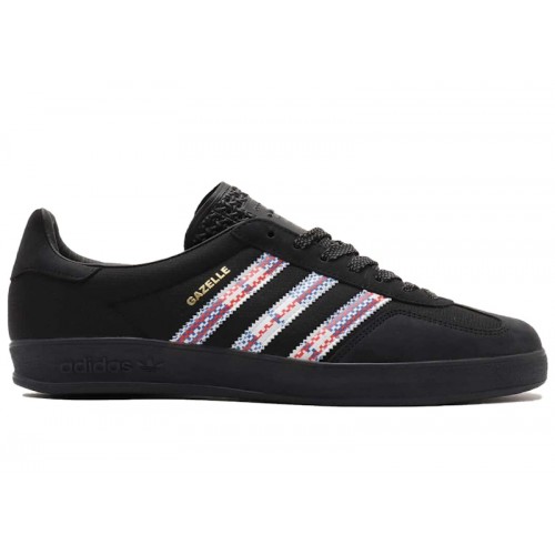 Кроссы adidas Gazelle Indoor ALWAYTH Black - мужская сетка размеров