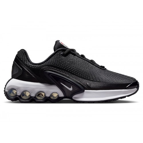 Nike Air Max DN GS Black Dark Grey White - подростковая сетка размеров