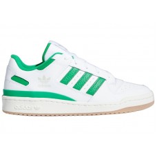 Кроссовки adidas Forum Low CL Cloud White Green