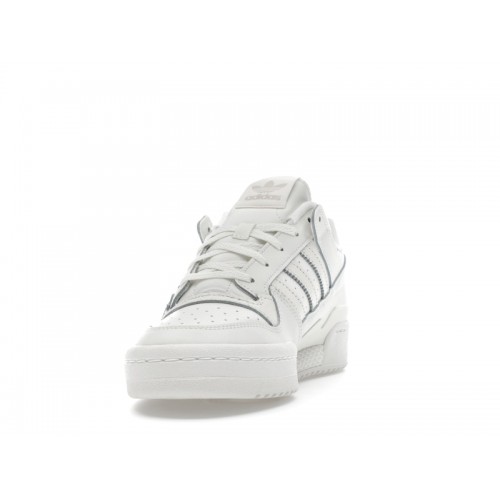 adidas Forum Low CL Core White Cloud White Grey - мужская сетка размеров