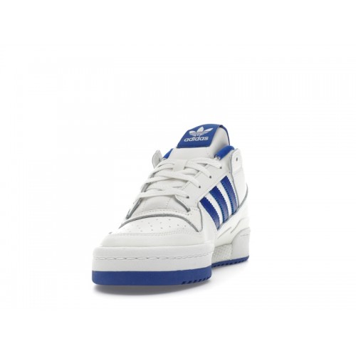 adidas Forum Low CL Core White Royal Blue - мужская сетка размеров