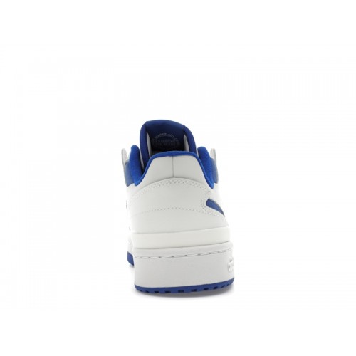 adidas Forum Low CL Core White Royal Blue - мужская сетка размеров