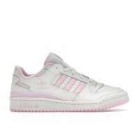 Женские кроссовки adidas Forum Low CL Cloud White Clear Pink (W)