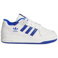 Детские кроссовки adidas Forum Low CL Core White Royal Blue (PS)