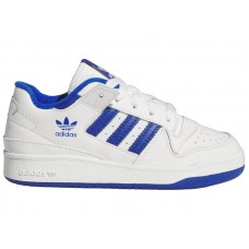 Детские кроссовки adidas Forum Low CL Core White Royal Blue (PS)