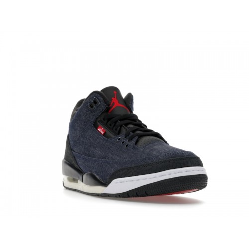 Levis x Air Jordan 3 Retro SP Denim Blue - мужская сетка размеров Levis x Air Jordan 3 Retro SP Denim Blue - мужская сетка размеров