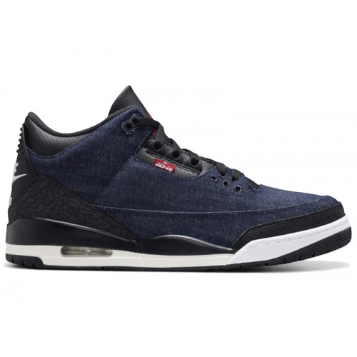 Jordan 3 Retro Levi’s Indigo - мужская сетка размеров
