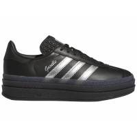 Женские кроссовки adidas Gazelle Bold Pride Pabllo Vittar Core Black Silver Metallic Lucid Pink (W)